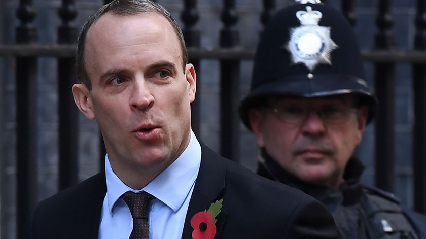 Dominic Raab. Foto: Andy Rain/EPA