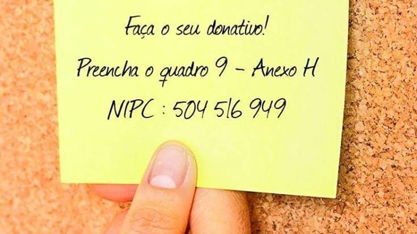 A instituição solicita a colaboração de todos, via IRS. Foto: Domus Fraternitas/Facebook