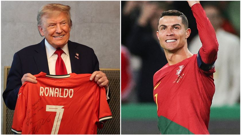 Cristiano Ronaldo será recebido por Trump na Casa Branca