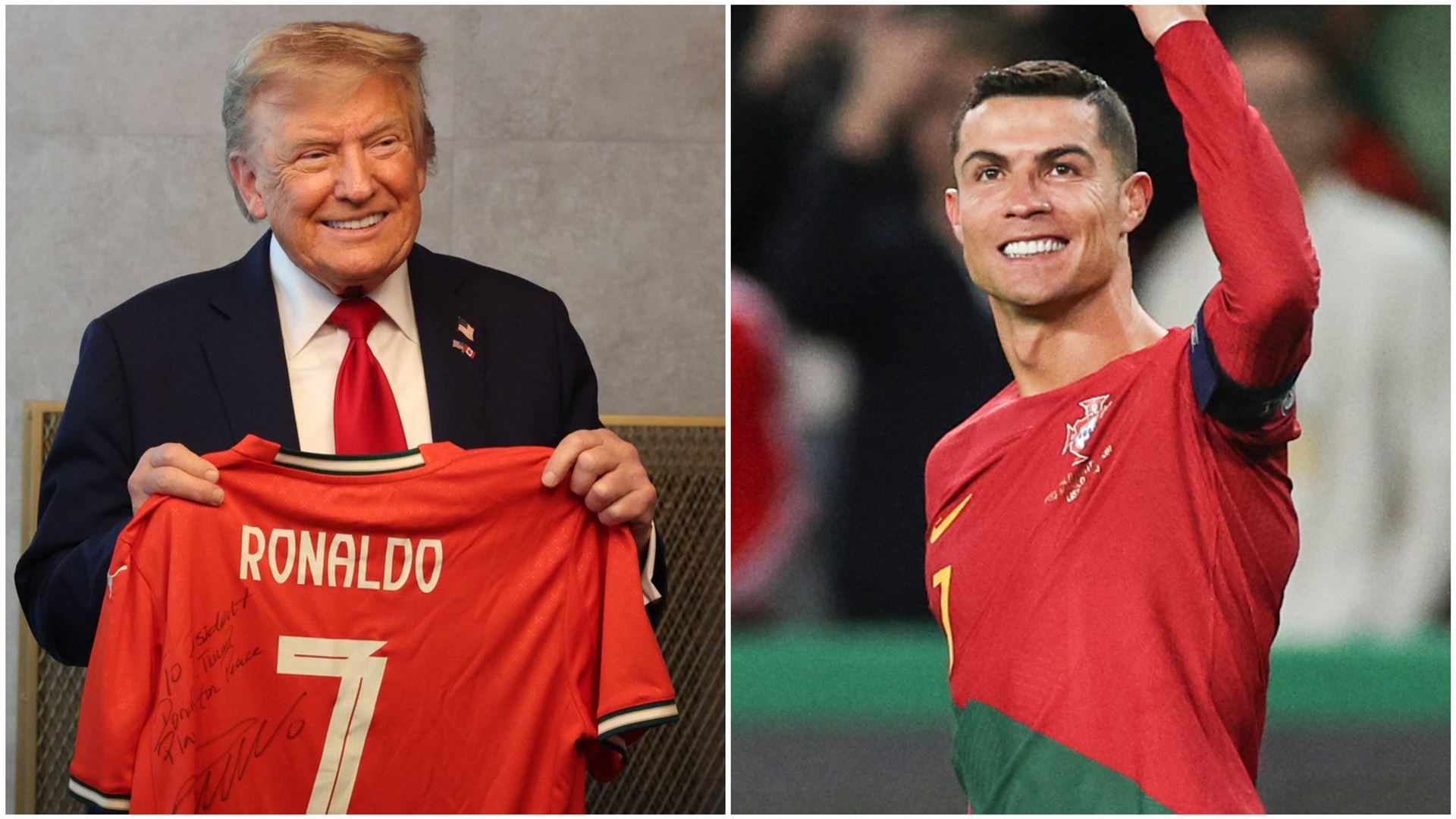 Cristiano Ronaldo deverá ser recebido por Trump na Casa Branca
