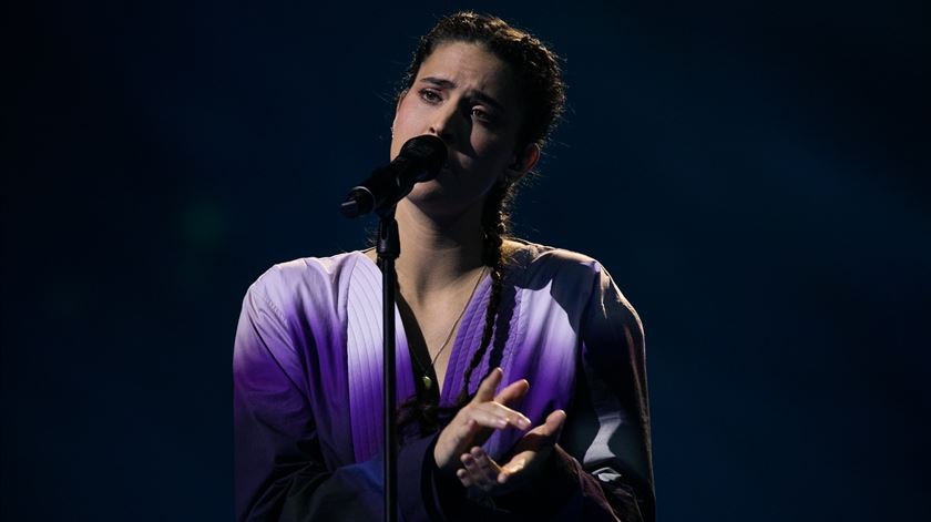 Atuação de MARO na primeira semifinal da Eurovisão 2022 Foto: Eurovisão