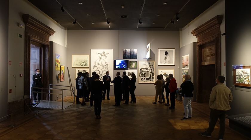 Imagens da abertura da exposição no Museu Nacional de Arte Antiga. Foto: MNAA