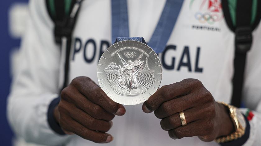 "Ficar no pódio é sempre uma sensação muito boa", diz Pichardo. Foto: Miguel A. Liopes/Lusa