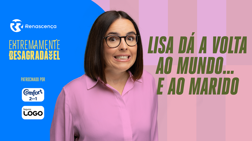 Lisa dá a volta ao mundo... e ao marido