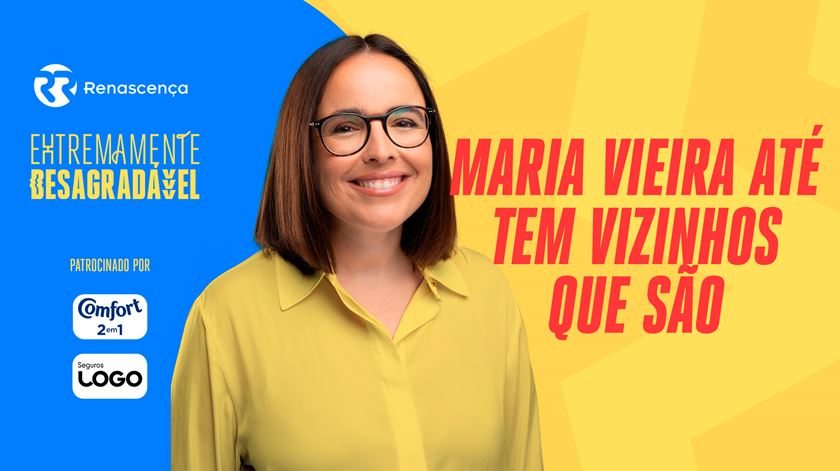 Maria Vieira até tem vizinhos que são