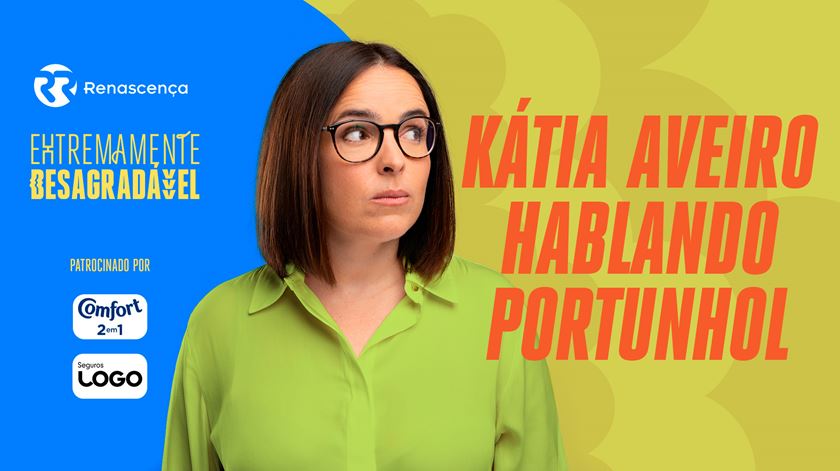 Kátia Aveiro hablando portunhol