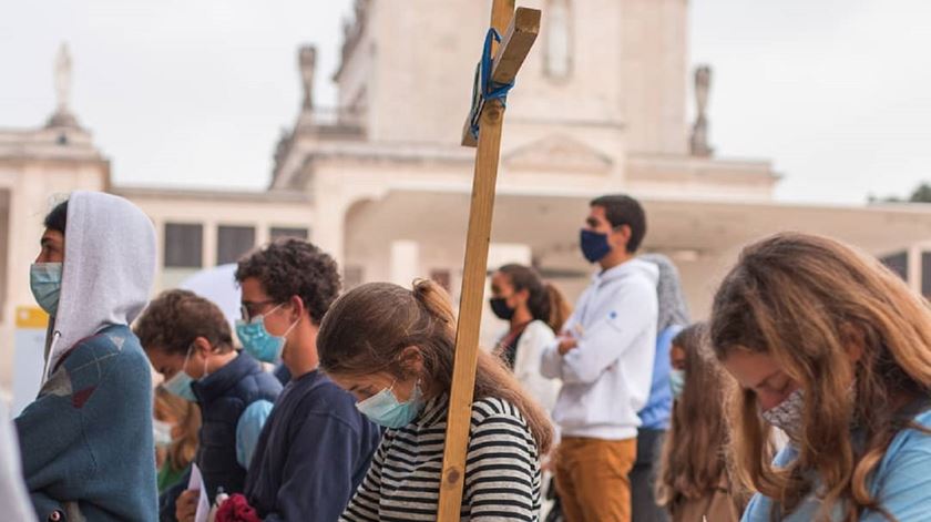 Membros das Equipas de Jovens de Nossa Senhora em Fátima. Foto: EJNS