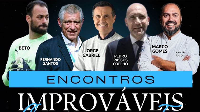 "Encontros Improváveis: conversas da Fé" com Passos Coelho e Fernando Santos