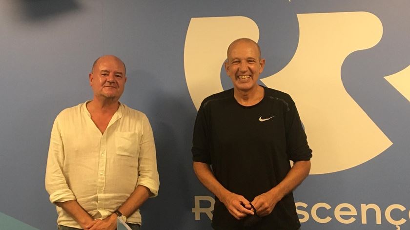 Rui Cardoso Martins e Rui Horta com o D. Maria - Ensaio Geral