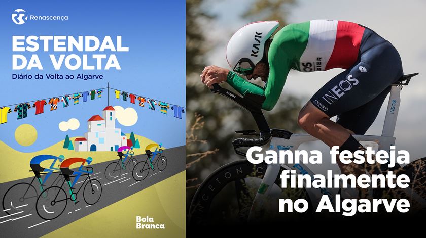 Ganna festeja finalmente no Algarve no dia em que Ayuso não quis fazer o contrarrelógio de amarelo