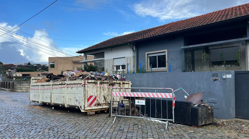 Mais de uma dezena de moradias ficaram inundadas na freguesia de Moldova. Foto: Ana Fernandes Silva/RR