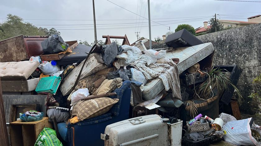 Mais de uma dezena de moradias ficaram inundadas na freguesia de Moldova. Foto: Ana Fernandes Silva/RR