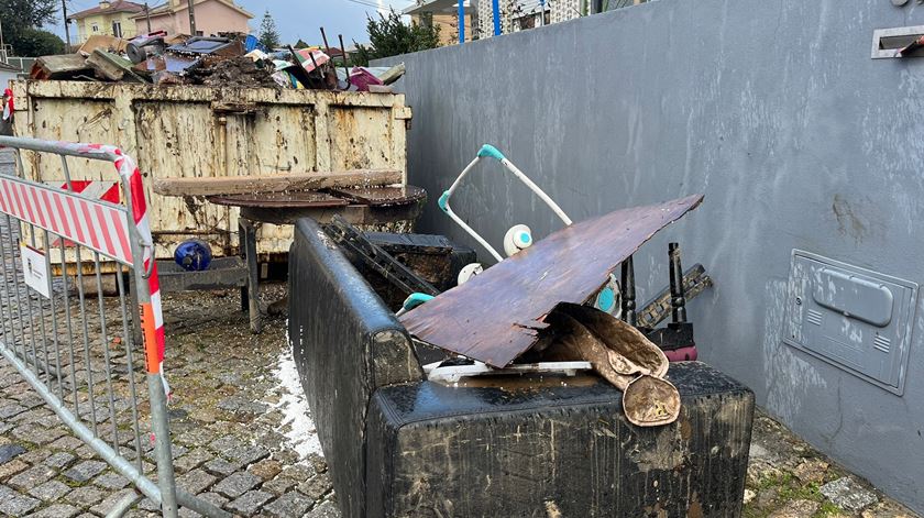 Mais de uma dezena de moradias ficaram inundadas na freguesia de Moldova. Foto: Ana Fernandes Silva/RR