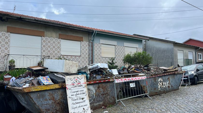 Mais de uma dezena de moradias ficaram inundadas na freguesia de Moldova. Foto: Ana Fernandes Silva/RR