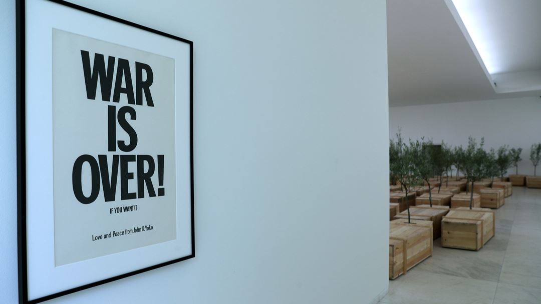 Exposição de Yoko Ono no Museu de Serralves Foto: Estela Silva/Lusa
