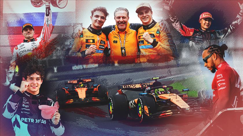 A McLaren domina a F1, o restante aguarda a redefinição. 25% do saldo da temporada