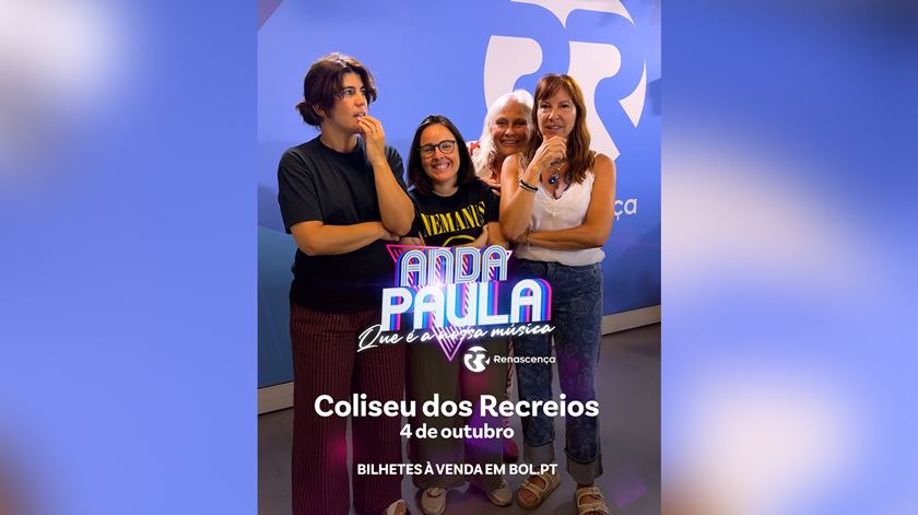 Dia 4 de outubro a festa faz-se no Coliseu dos Recreios!