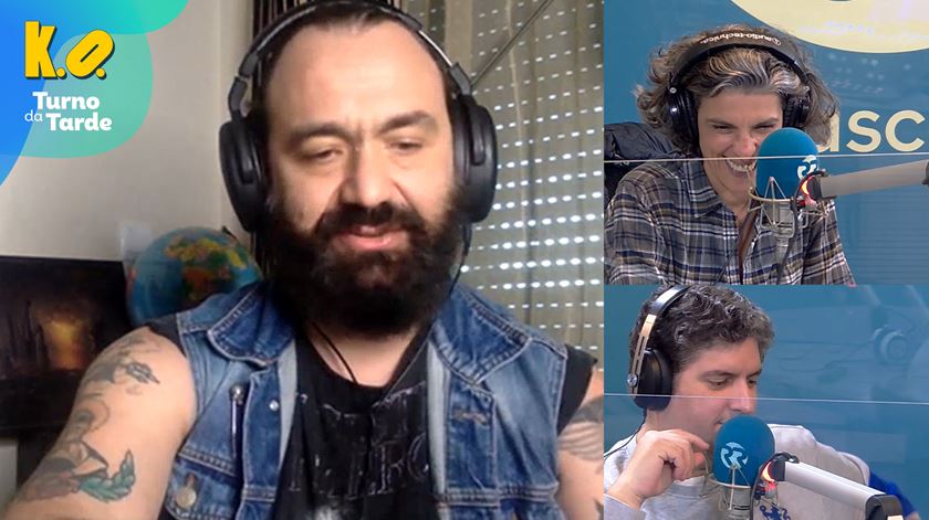 Fernando Ribeiro dos Moonspell no Turno da Tarde