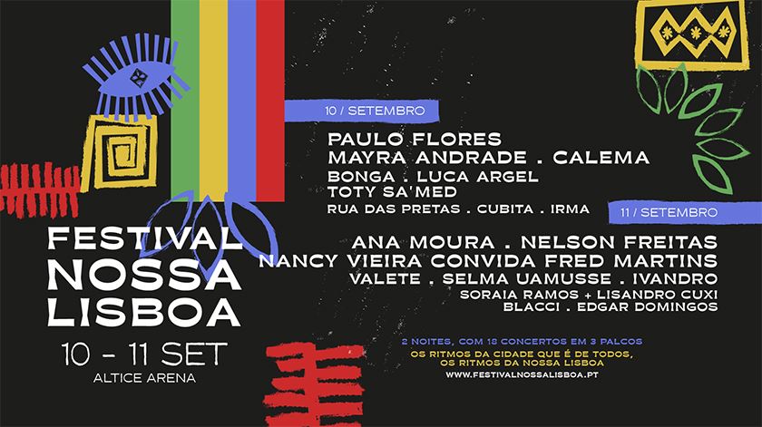 Festival Nossa Lisboa cartaz atualizado