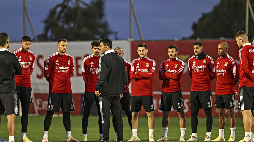 Ensaio geral do Benfica para a Taça da Liga com quatro baixas e um regresso