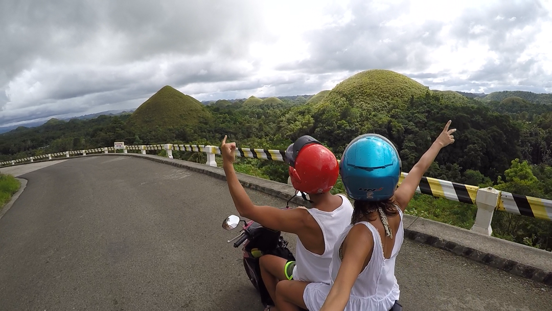 Nuno e Isabel numa viagem às Filipinas em 2019. Foto: DR