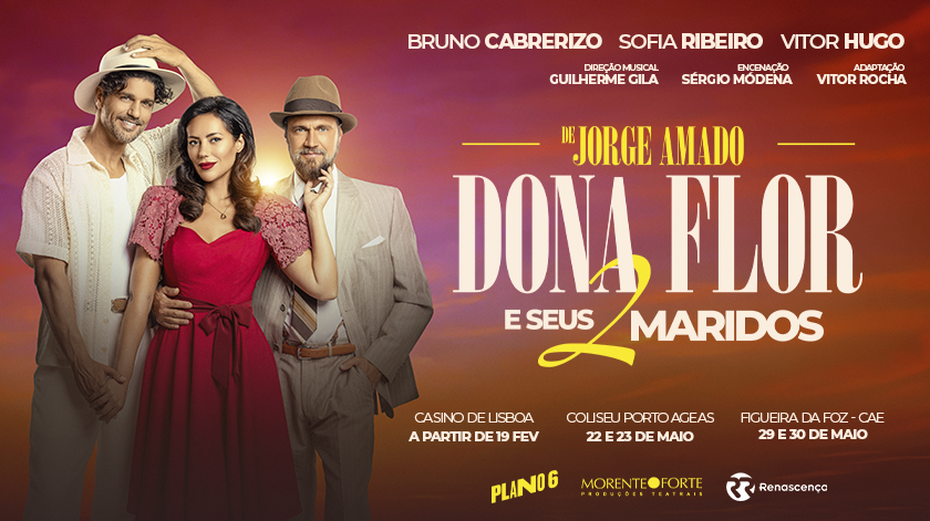 "Dona Flor e seus Dois Maridos": calor, paixão e humor em palco