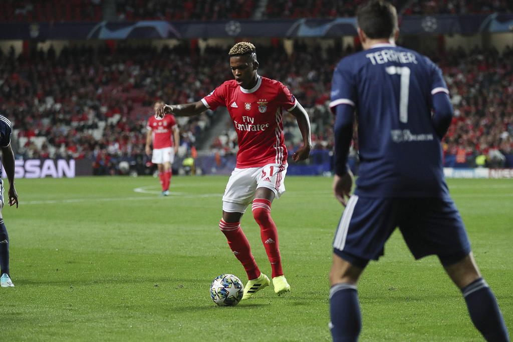 Florentino somou 32 jogos pela equipa principal do Benfica e está emprestado ao Mónaco. Foto: Benfica Florentino somou 32 jogos pela equipa principal do Benfica e está emprestado ao Mónaco. Foto: Benfica