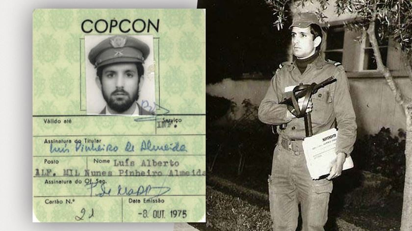 “Otelo, tem coragem”, disse Ramalho Eanes na sede do COPCON depois do 25 de Novembro “Otelo, tem coragem”, disse Ramalho Eanes na sede do COPCON depois do 25 de Novembro