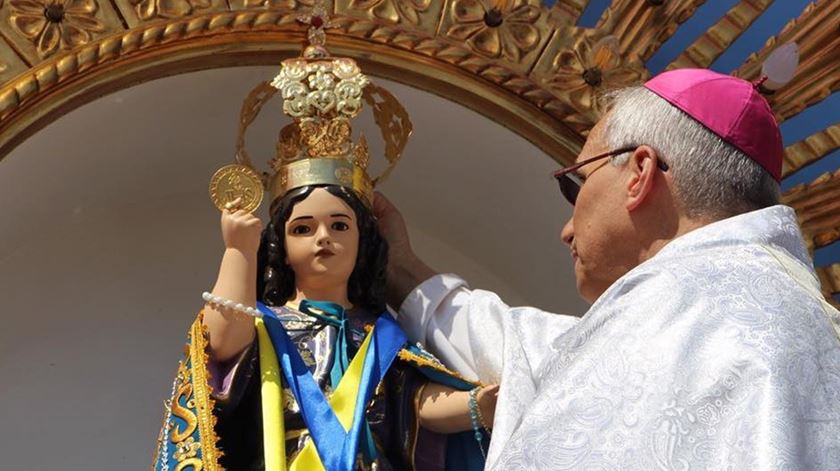 Fotografia do cardeal Prevost, agora Papa Leão XIV. Foto: Facebook da Diocese de Chiclayo