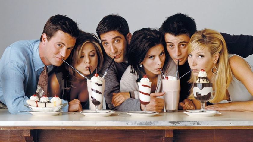 O primeiro episódio de Friends foi para o ar a 22 de setembro de 1994. Foto: DR.