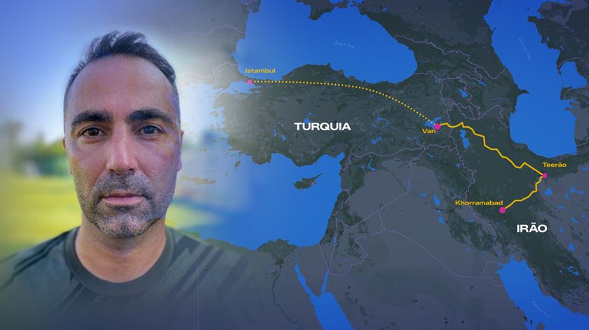 Como um português atravessou o Irão para fugir da guerra