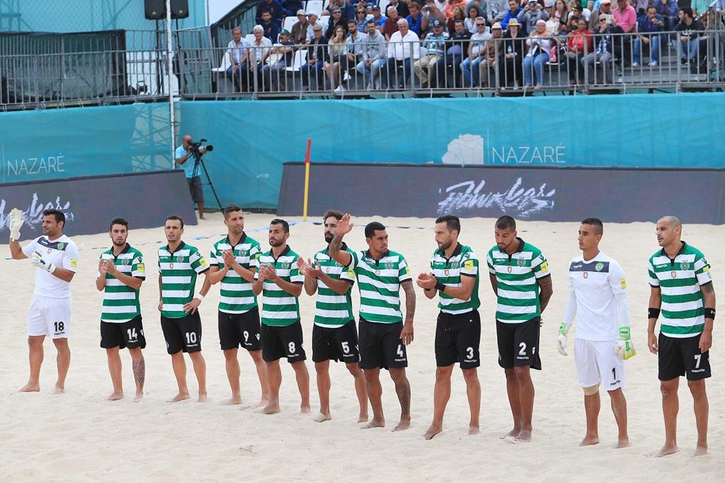 Sporting Acaba Com Futebol De Praia Renascen a