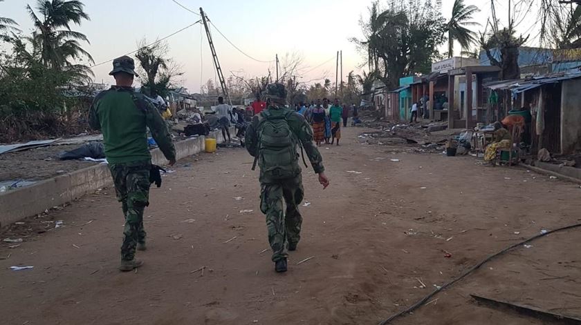 Militares portugueses em Moçambique. Foto: Forças Armadas Portuguesas/Facebook