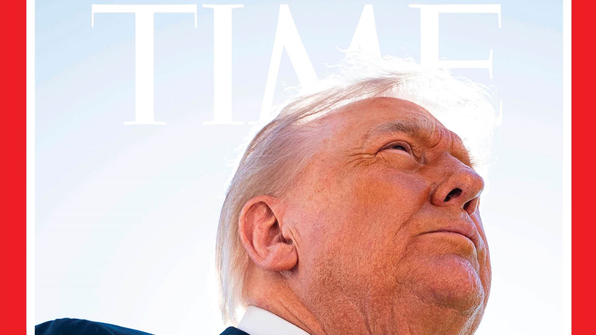 "Pior fotografia de sempre". Trump critica capa da TIME que enaltece o seu "triunfo" no Médio Oriente