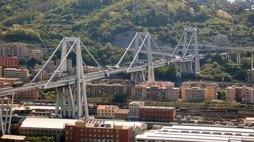 Ponte Morandi, Itália.