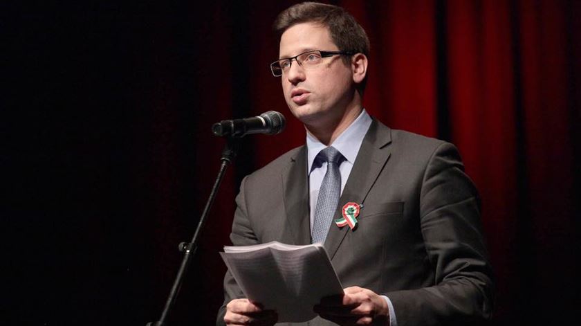 Gergely Guryás, presidente da bancada parlamentar do Fidesz, na Hungria. Foto: Facebook