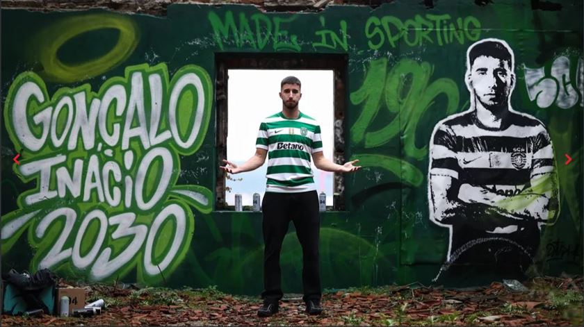 Sporting renova com Gonçalo Inácio