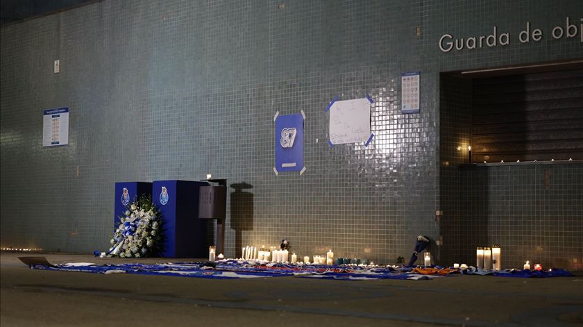 Homenagem dos adeptos a Pinto da Costa no Estádio do Dragão. Foto: FC Porto