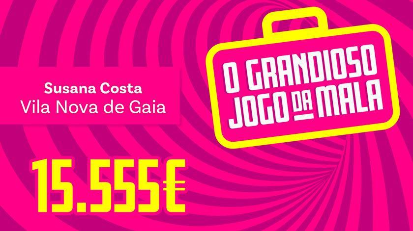 A Susana já tem muitos planos para os 15.555€ que ganhou no Grandioso Jogo da Mala