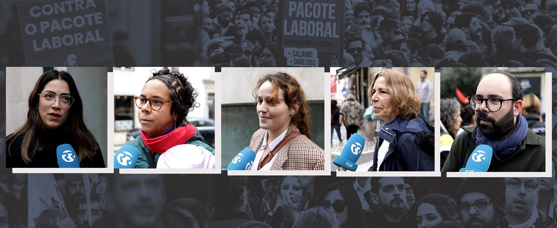 “Tira os sonhos aos jovens e dá vontade de emigrar”. Greve geral em Lisboa juntou descontentes dos 8 aos 80