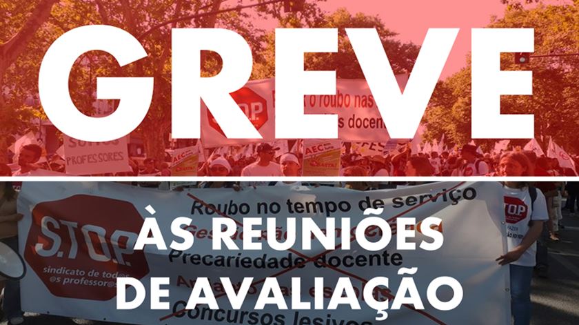 Greve marcada por sindicato de professores Stop (Jun 2018) Foto: Stop