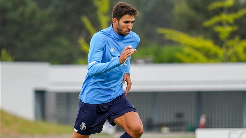 Grujic treina no FC Porto. Foto: FCP