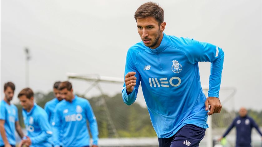 Grujic treina no FC Porto 2021. Foto: FCP