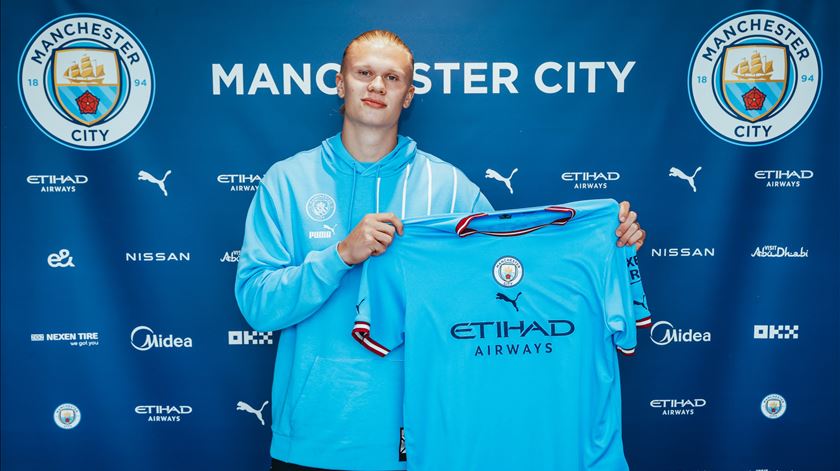 Haaland oficializado em Manchester. "Fui adepto do City a vida toda"