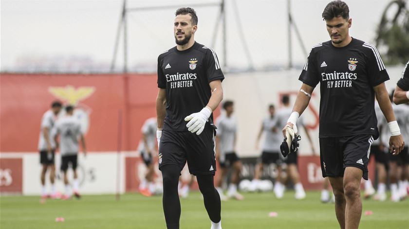 Helton Leite pode estrear-se na Taça de Portugal Foto: Benfica