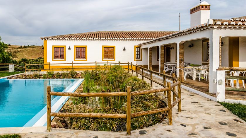 "Horta da Quintã", em Mértola. Tinha clientes sobertudo estrangeiros, agora são procurados por portugueses que querem estar isolados. Foto: DR