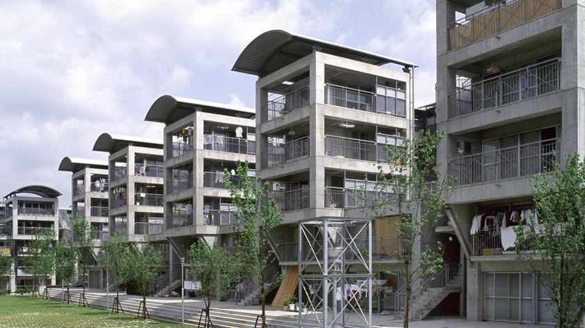 Complexo residencial Hotakubo. Foto: Tomio Ohashi