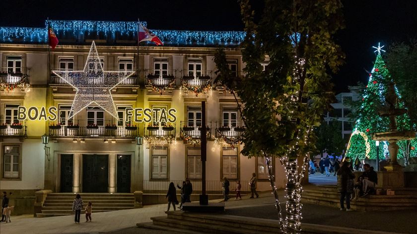 Iluminações de Natal Santa Maria da Feira Foto: Câmara Municipal de Santa Maria da Feira