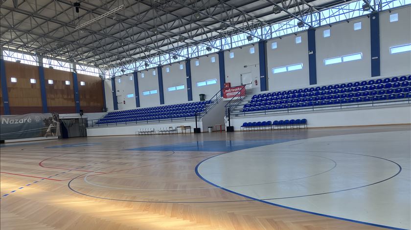 Pavilhão Gimnodesportivo da Nazaré.Foto:João Cunha/RR