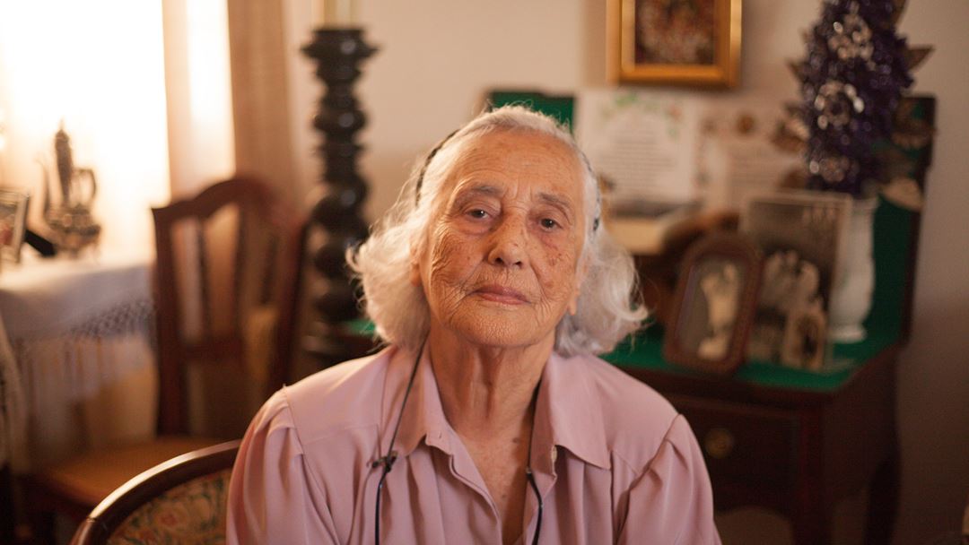 Aida Sousa, mulher do diretor da TWA em Santa Maria. Foto: João Carlos Malta/RR